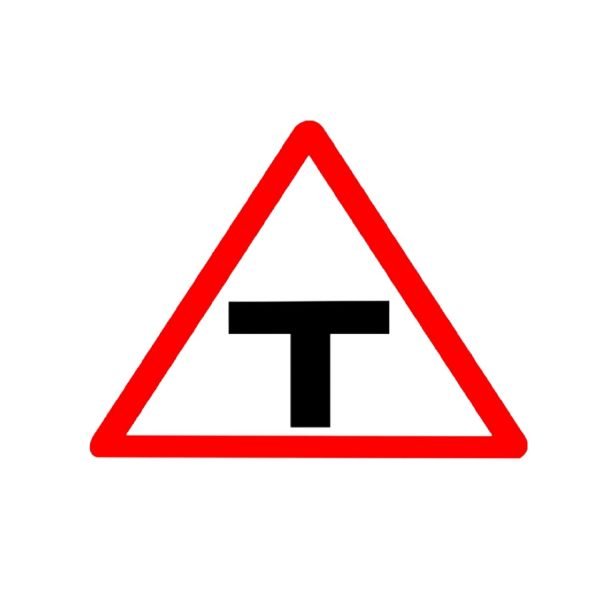 LADWA T Intersection Road Signage