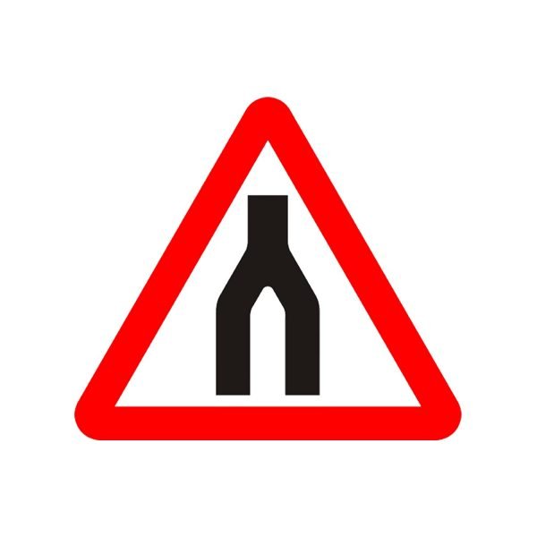 ADWA Start Of Dual Carriageway Cautionary Retro Reflective Road Signage
