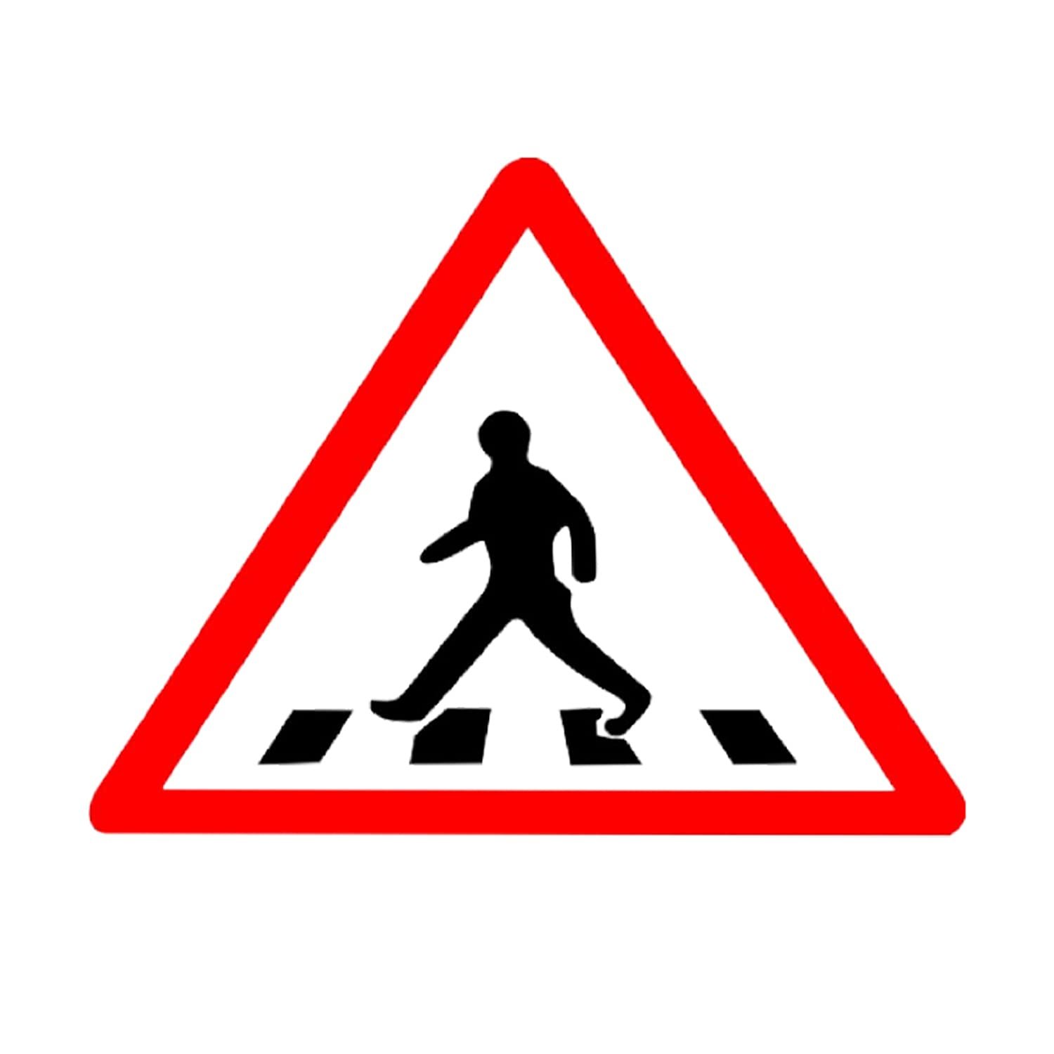 LADWA Pedestrian Crossing Retro Reflective Road Signage
