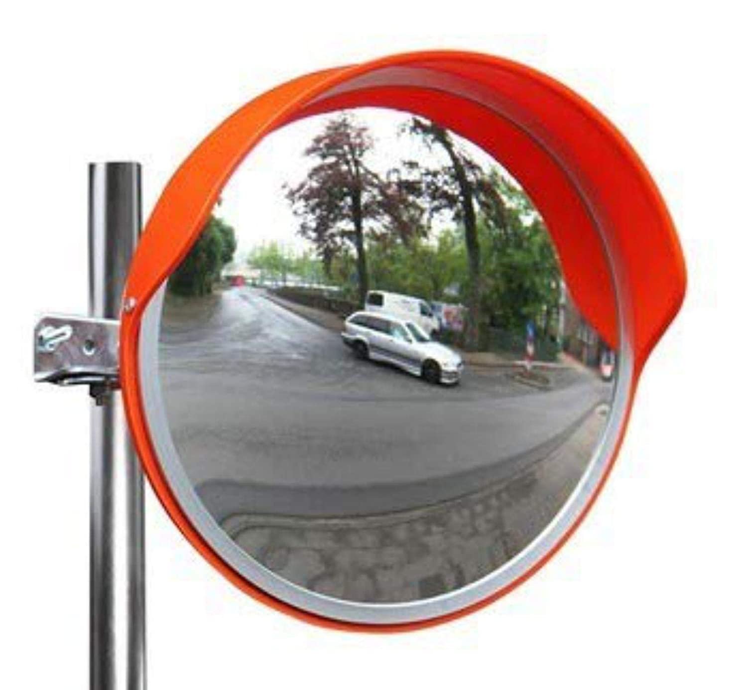 Safety convex UNBREAKABLE mirror 80cm/800mm/32inch road traffic parking  driving blind-spot : : Industrial & Scientific