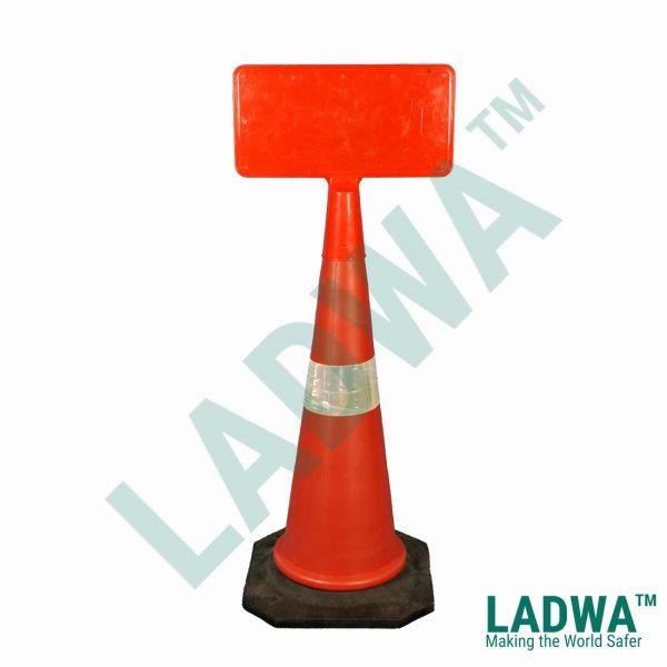 Cone Sign Plate without Matter