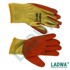 Cut Resistance Cotton gloves Superior Grade (Orange)
