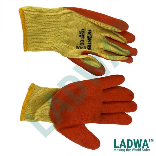 Cut Resistance Cotton gloves Superior Grade (Orange)