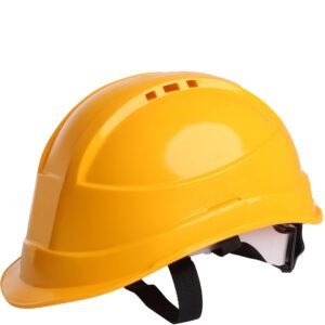 LADWA 1 Pcs Yellow Heavy Duty Safety Director Helmet Head Protection for Outdoor Work Head Safety Hat with ISI Mark