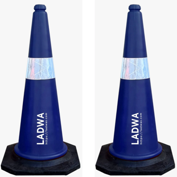 blue traffic safety cone| parking cones| road traffic cone