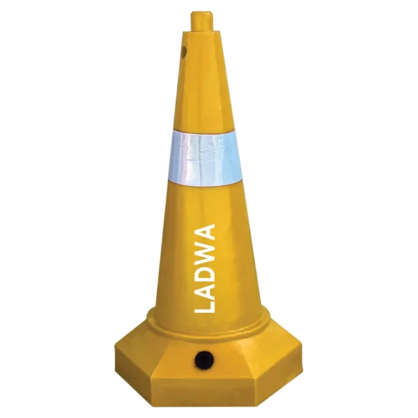 yellow traffic cone| safety cone | parking cone | 1 pc 5 kg