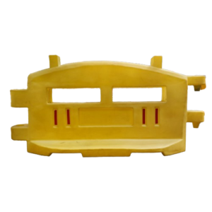 Ladwa Yellow 2Mtr Radiance Barricade For Seamless Traffic Navigation P-1