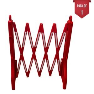 LADWA Traffic Barricades - Ladwa-Red-Plastic-Extendable