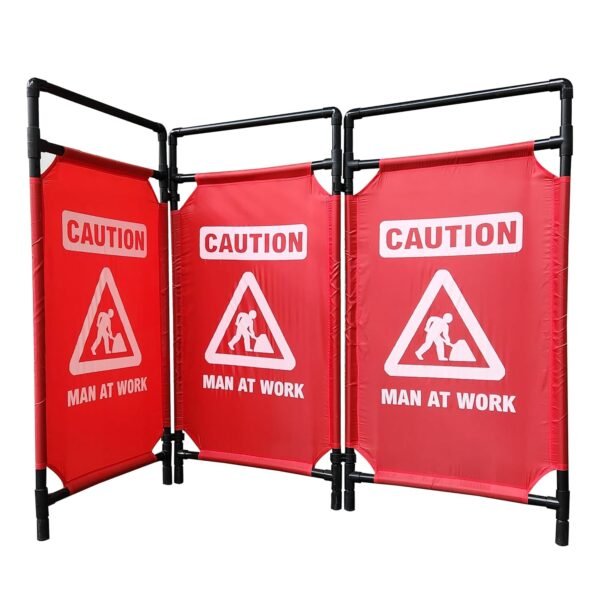 Ladwa 3 Foldable Safety Caution Barricade in Bangalore| safety barricade| road barricade| road barrier|