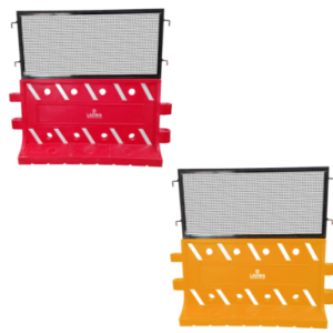 Road Barricade with heavy duty Protective Metal Mesh