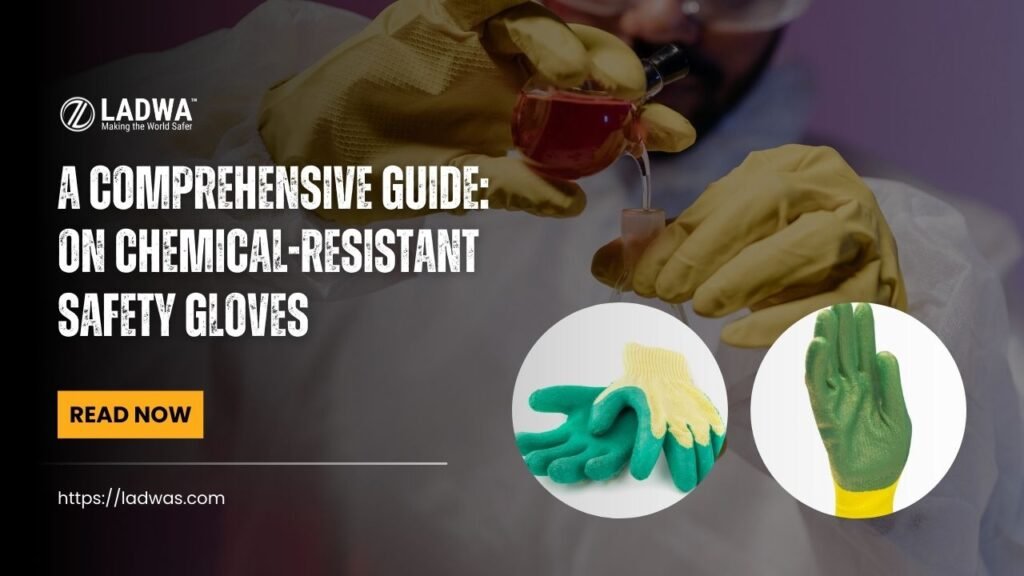 chemical-resistant safety gloves