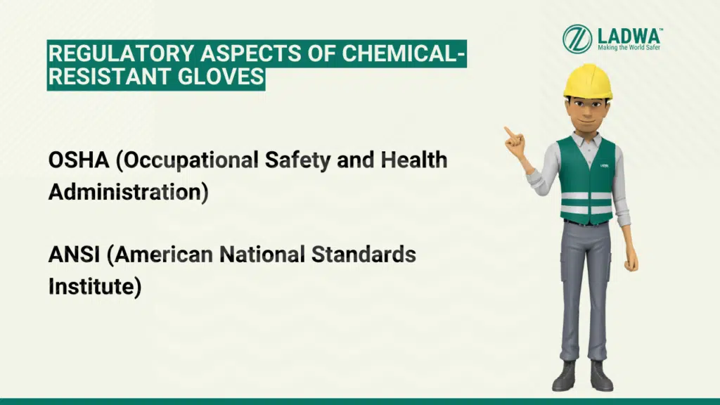 regulatory on safety chemical gloves