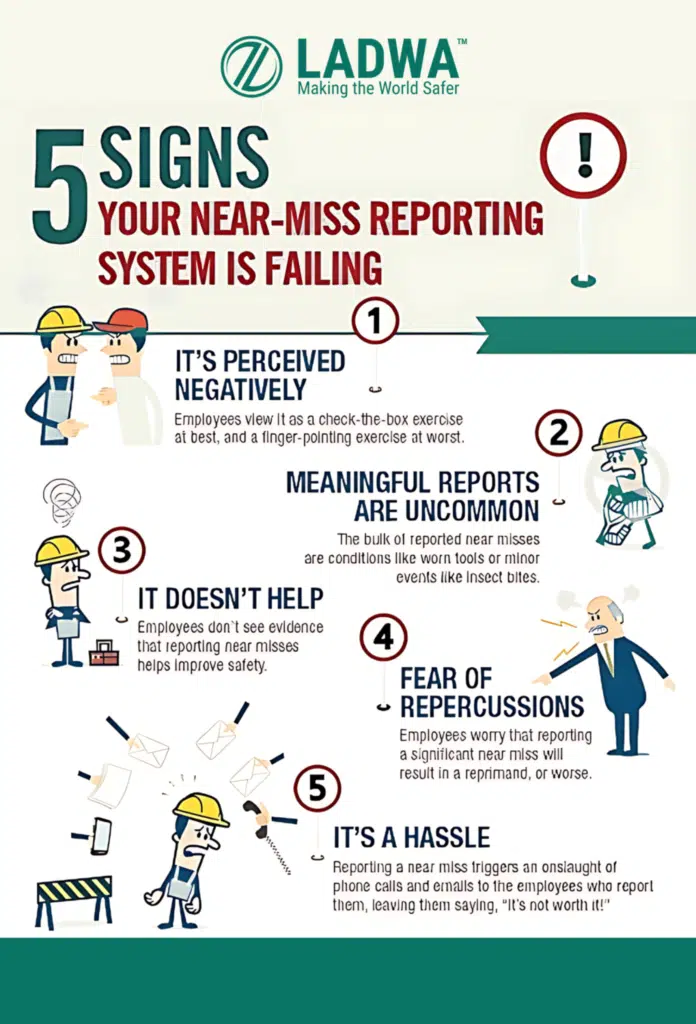 common types of near misses